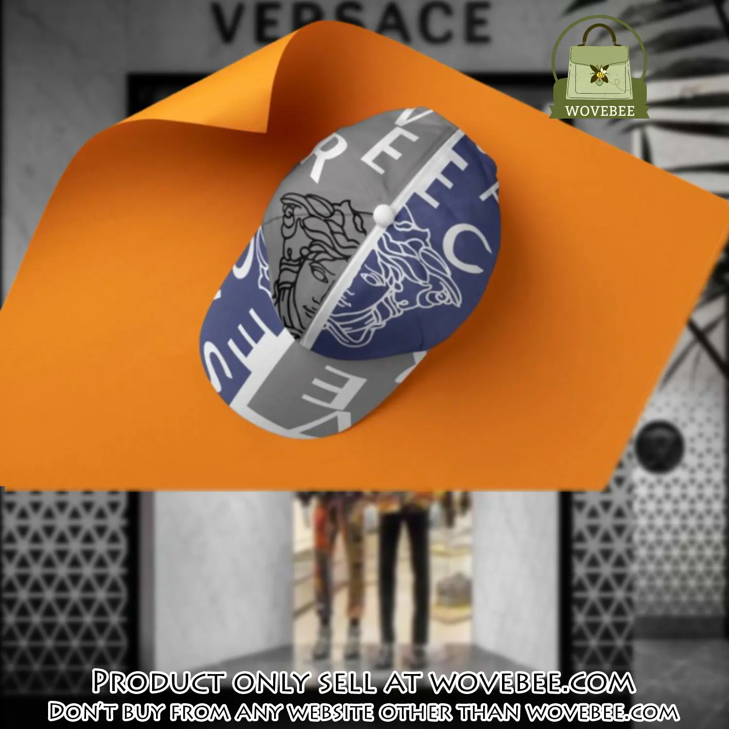 Versace luxury cap print 3d trending cap ctc1135 wvb5100620